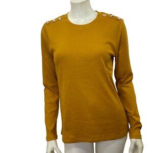Rafaella‎ Women's Long Sleeve Tee MD NWT
